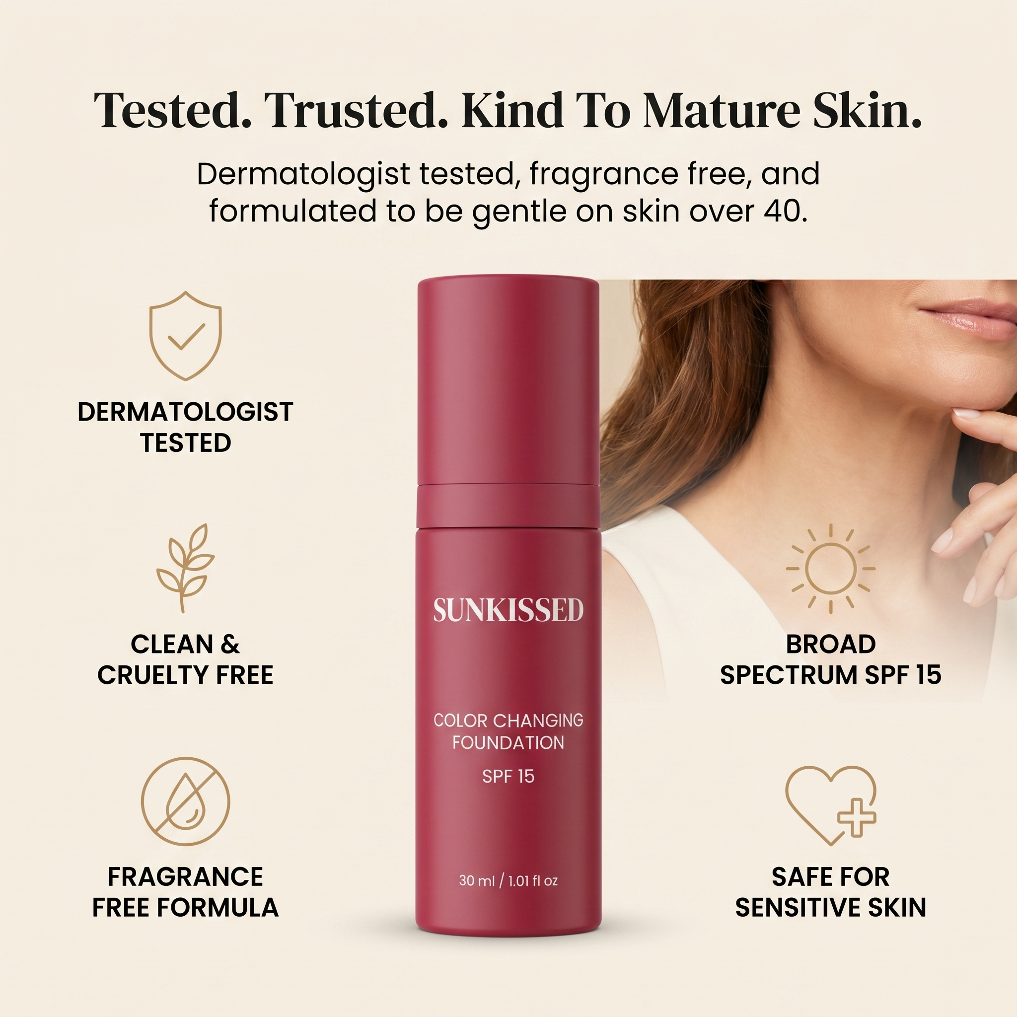 Ageless Adaptive Foundation — SPF 15