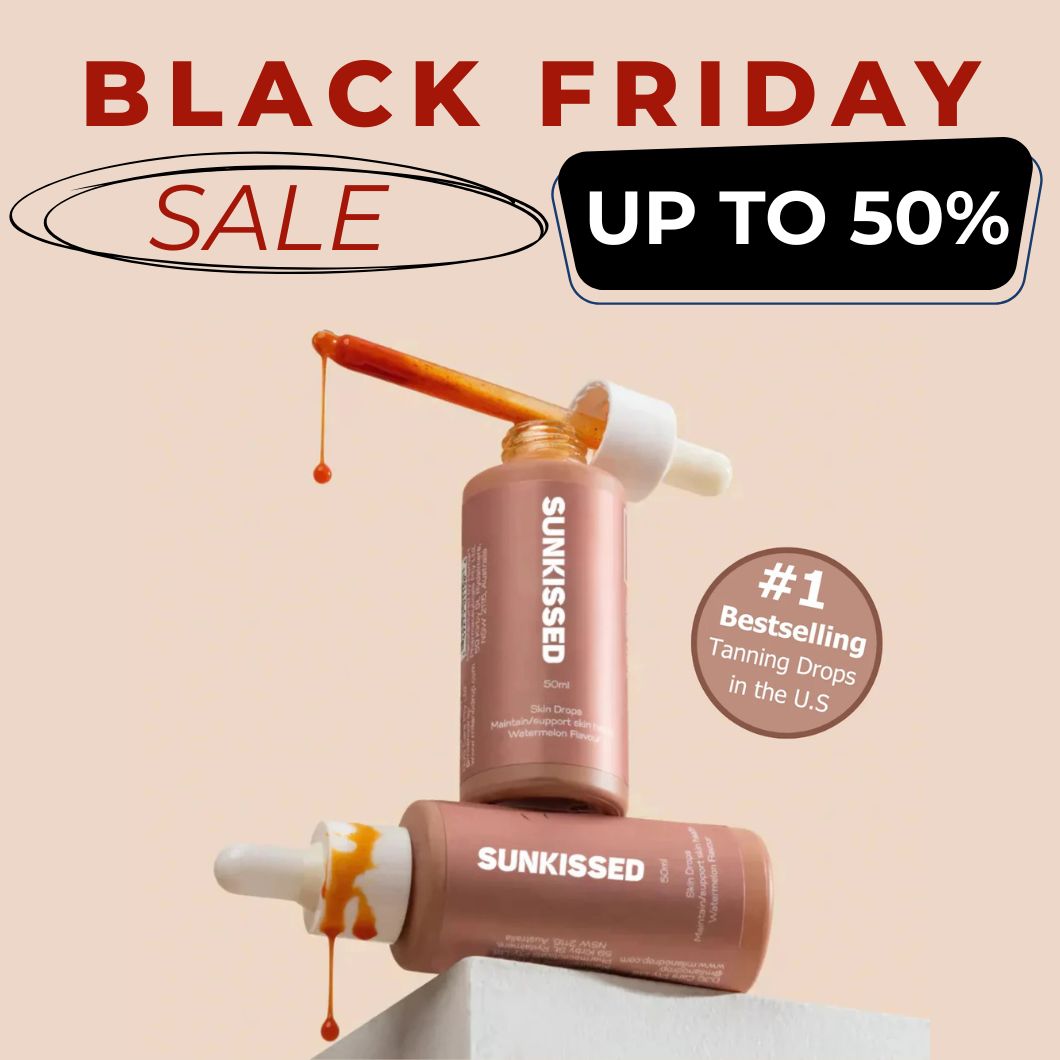 SunKissed Sunless Tanning Drops - The Tan You Drink